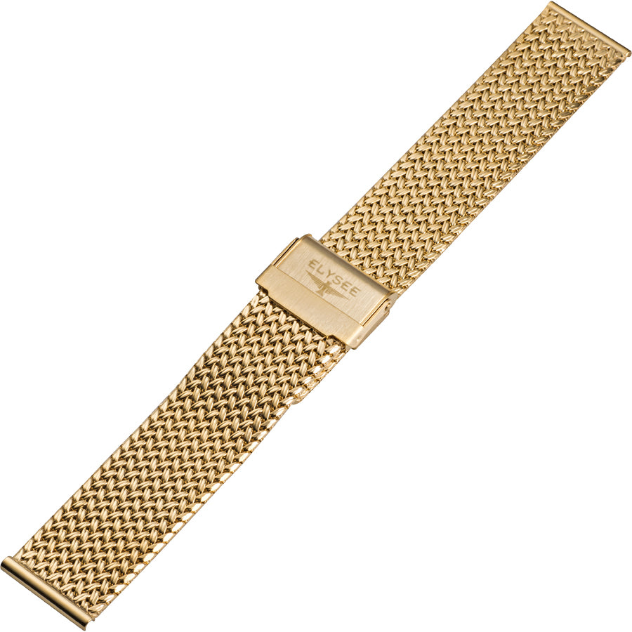 Uhrenarmband – Zartes Gold  - 20 mm